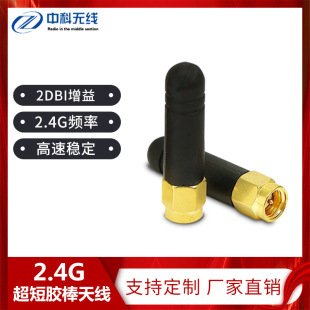 深圳2.4G超短胶棒天线
